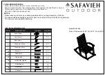 Safavieh PAT7003 Quick Manual предпросмотр