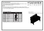 Safavieh PAT7007 Quick Start Manual preview
