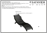 Предварительный просмотр 3 страницы Safavieh PAT7020A Assembly Instructions