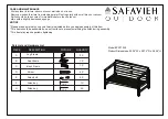 Preview for 1 page of Safavieh PAT7030 Quick Start Manual