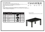 Preview for 5 page of Safavieh PAT7030 Quick Start Manual