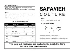 Safavieh Peridot SFV4741 Quick Start Manual preview