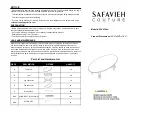 Предварительный просмотр 1 страницы Safavieh SFV2304A Manual