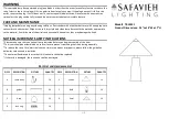 Safavieh SYUNA Quick Start Manual preview