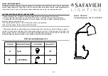 Safavieh TBL4017A Quick Start Manual preview