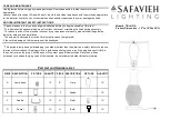Safavieh TBL4131A Quick Start Manual preview