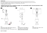 Preview for 2 page of Safavieh TBL4182A Quick Start Manual