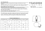 Safavieh TBL4188A Quick Start Manual preview