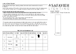 Preview for 1 page of Safavieh TBL4302A Quick Start Manual