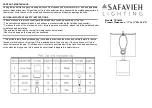 Preview for 1 page of Safavieh TBL4309 Quick Start Manual