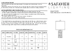 Safavieh TBL4336 Quick Start Manual preview