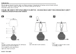 Предварительный просмотр 2 страницы Safavieh TBL4428A Manual