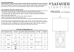 Preview for 1 page of Safavieh TURNER TBL4177A Quick Start Manual