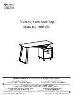 Safco 1001VTL Manual preview