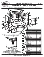 Safco 1851 Assembly Instructions предпросмотр