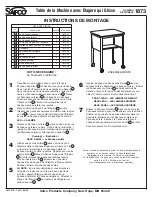 Preview for 3 page of Safco 1873 Assembly Instructions