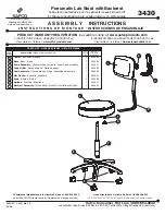 Safco 3430 Assembly Instructions preview