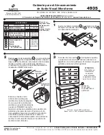 Preview for 3 page of Safco 4935 Assembly Instructions