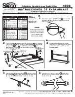 Preview for 5 page of Safco 4936 Assembly Instructions Manual