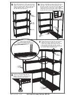 Предварительный просмотр 2 страницы Safco 5291 Assembly Instructions