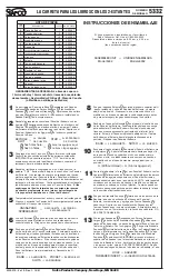 Preview for 6 page of Safco 5332 Assembly Instructions Manual