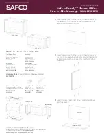 Safco 5509 Assembly Instructions предпросмотр