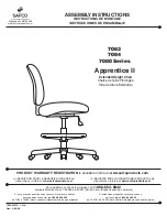 Safco 7080 Series Assembly Instructions preview