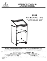 Preview for 1 page of Safco 8918 Assembly Instructions Manual