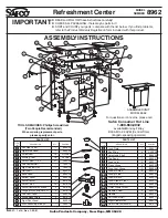 Preview for 1 page of Safco 8962 Assembly Instructions