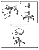 Предварительный просмотр 2 страницы Safco Cava 3445 Assembly Instructions Manual