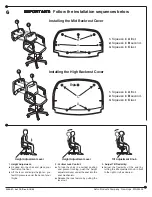 Предварительный просмотр 4 страницы Safco Cava 3445 Assembly Instructions Manual