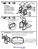 Preview for 4 page of Safco Cava 3447 Assembly Instructions Manual