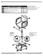 Предварительный просмотр 2 страницы Safco Cava Urth 7045 Series Assembly Instructions