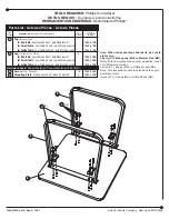 Предварительный просмотр 2 страницы Safco Forge 7990 Assembly Instructions