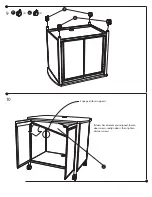 Предварительный просмотр 8 страницы Safco Impromptu 1859 Assembly Instructions Manual