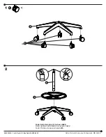 Preview for 3 page of Safco Medina 6827 Instructions