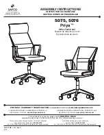 Предварительный просмотр 1 страницы Safco Priya 5075 Assembly Instructions