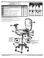 Preview for 2 page of Safco Rae 7205 Assembly Instructions