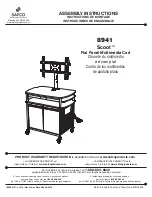 Safco Scoot 8941 Assembly Instructions Manual предпросмотр