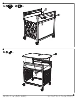 Предварительный просмотр 6 страницы Safco Scoot 8941 Assembly Instructions Manual