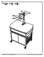 Предварительный просмотр 12 страницы Safco Scoot 8941 Assembly Instructions Manual