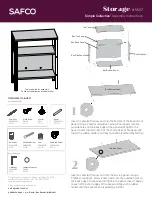 Preview for 1 page of Safco Simple 5507 Assembly Instructions