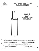 Предварительный просмотр 1 страницы Safco Uber 3489NC Replacement Instructions