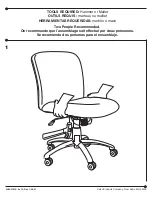 Предварительный просмотр 2 страницы Safco Uber 3489NC Replacement Instructions