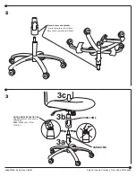 Предварительный просмотр 3 страницы Safco Uber 3489NC Replacement Instructions