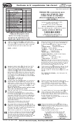 Предварительный просмотр 6 страницы Safco Value Sorter 7121 Manual