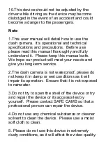 Preview for 4 page of SAFE CAMS D101 User Manual