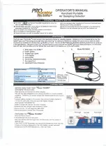 SAFE FIRE DETECTION ProLocator Fire Sniffer PI6198600 Operator'S Manual preview