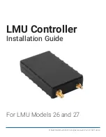 Safe Fleet LMU Controller Installation Manual preview