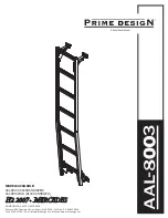 Safe Fleet Prime Design AAL-8003 Manual preview